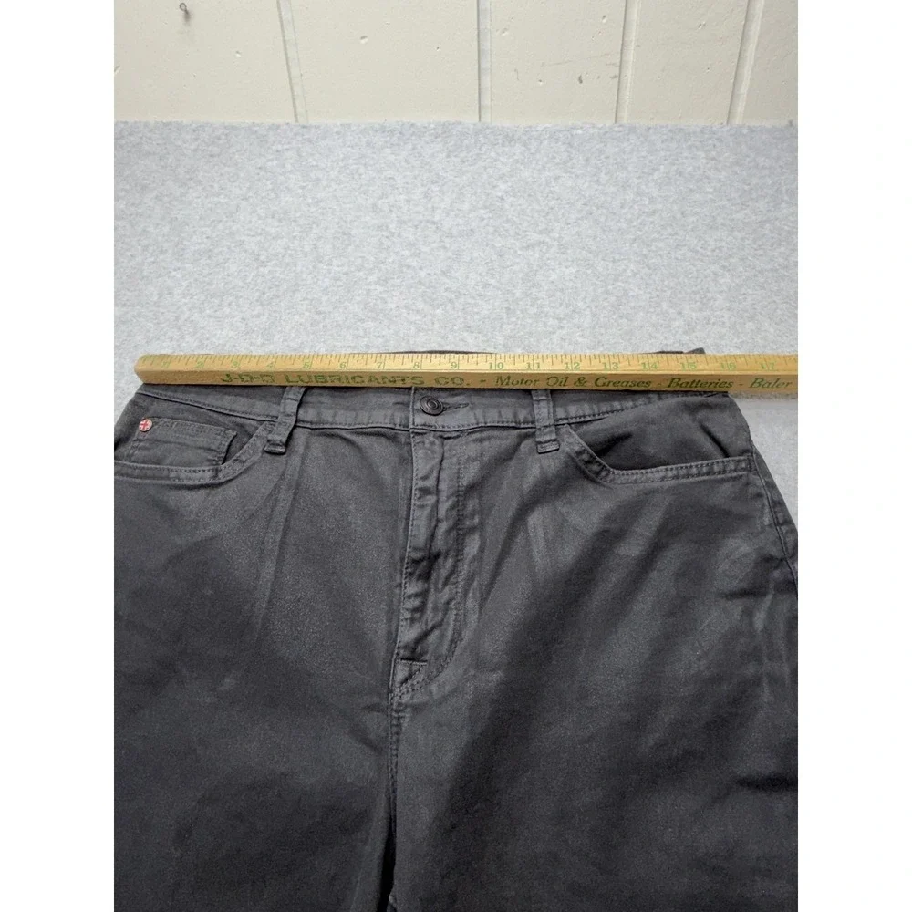Hudson Bootcut Jeans Womens 32 Black High Rise Stretch Dark Wash Denim‎